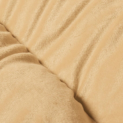 Coussin de siège en peluche de luxe – Housse avant épaisse, chaude et universelle